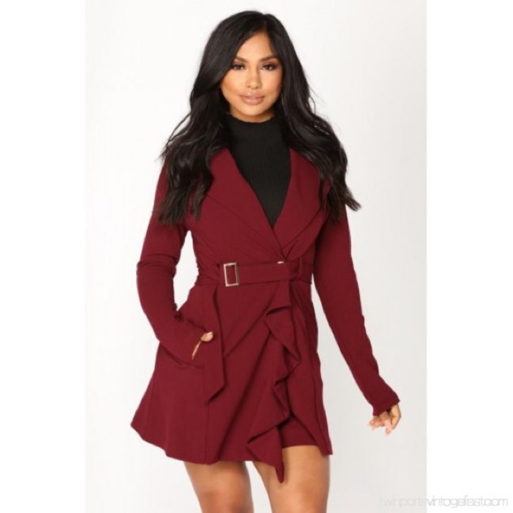 Fashion nova trench coat